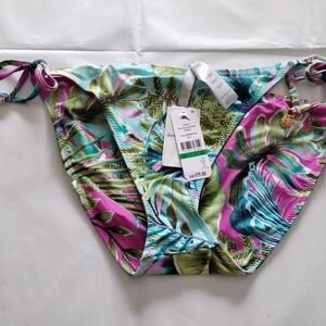 Tommy Bahama Green and Pink Tropical Bikini